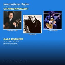 Gitarrenkonzert Berlin - Gala 2026 10.10.2026 Ballhaus Prinzenallee