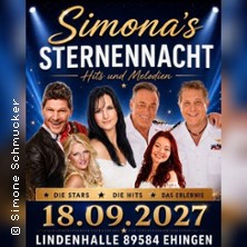 Simonas Sternennacht 18.09.2027 Lindenhalle Ehingen (Donau)