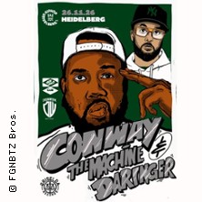 Conway the Machine - Conway x Daringer | 'Reject 2' Experience Tour 26.11.2026 Grün & Gold / Alter Karlstorbahnhof