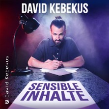 David Kebekus - Sensible Inhalte 15.10.2026 Zeche Carl