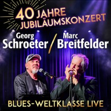 Blues-Weltklasse Live: Georg Schroeter & Marc Breitfelder 21.02.2027 Konzerthaus am Schloss