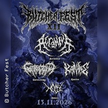 Butcher Fest XII 13.11.2026 JKC - Jugendkulturcafe Troisdorf