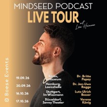 Mindseed Podcast Live Tour - Special Guest: Lutz-Ulrich Besser 16.10.2026 Im Wizemann Stuttgart