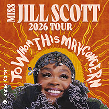 Jill Scott - To Whom This May Concern 2026 Tour 06.10.2026 Tempodrom