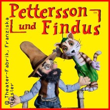 Pettersson und Findus - Figurentheater 19.09.2026 Theaterzelt Festplatz Rostweg