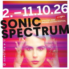 speGTRa – aachen guitar festival SONIC SPECTRUM: CGQ - FUSION PROJECT 08.10.2026 Musikkollektiv Aachen e.V. - AREA 28