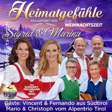 Heimatgefühle zur Weihnachtszeit 2026 - Das Konzertprogramm mit Herz 27.11.2026 Bürgerhaus