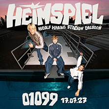 01099 HEIMSPIEL - die 01099 Stadionshow 17.07.2027 Rudolf-Harbig-Stadion