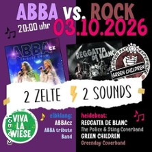 ABBA Hits und Rock Klassiker - Live 03.10.2026 VivaLaWiese Festival Gelände