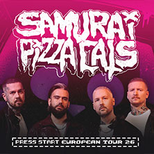Samurai Pizza Cats - Press Start European Tour 2026 + Support: Babybeard 17.10.2026 Gruenspan