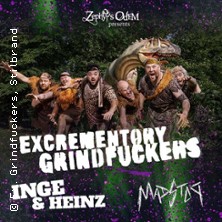 Excrementory Grindfuckers 06.11.2026 Lindenpark Potsdam
