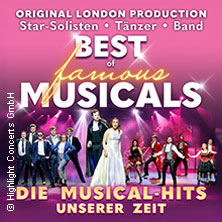 Best of famous Musicals - Die Musical-Hits unserer Zeit 21.03.2027 MEC Braunschweig