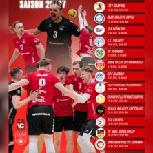 VC Dresden vs. Blue Volleys Gotha 26.09.2026 Sporthalle Gymnasium Bürgerwiese