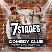 7stages Comedy Club 08.10.2026 Rotunde - Alter Katholikentagsbahnhof