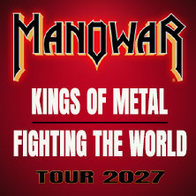 Manowar - Kings Of Metal Fighting The World Tour 2027 05.03.2027 Messe Bremen