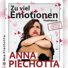 Anna Piechotta - Zu viel Emotionen 09.10.2026 Zieglers Buchbar - KulturKlub Vulkaneifel e.V.
