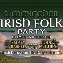 2. Mengeder Irish Folk Party 10.10.2026 Kulturzentrum Mengeder Saalbau