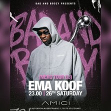 BADANDBOOZYEVENT 26.09.2026 Amici Stuttgart