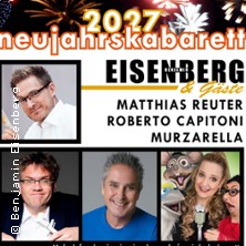 Neujahrskabarett 2027 - Eisenberg & Gäste 09.01.2027 Stratmanns Theater im Europahaus