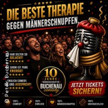 Comedydinner Männerschnupfen 10J.Special 19.06.2027 Hotel Der Blaue Reiter