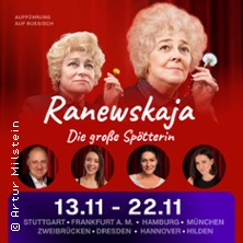 Faina Ranevskaya - Theater in russischer Sprache 22.11.2026 Stadthalle Hilden