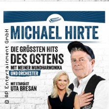 Michael Hirte - Die größten Hits des Ostens mit Uta Bresan, meiner Mundharmonika 07.02.2027 Nikolaisaal Potsdam