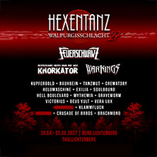 2-Tages Festival Ticket - Hexentanz Open Air Festival 2027 01.05.2027 Burg Lichtenberg