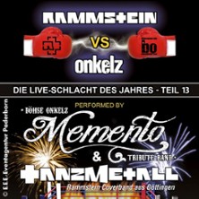 Rammstein vs Onkelz - Teil 13 | Memento & Tanzmetall 20.03.2027 Schützenhof Paderborn