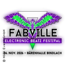 Fabville Festival 2026 06.11.2026 Bärenhalle Bindlach
