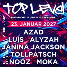 TOP LEVEL Hip-Hop x Rap Festival 23.01.2027 KULTURHALLE RÖDERMARK