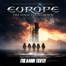 EUROPE - The Final Countdown - 40th Anniversary Tour 19.10.2026 Admiralspalast