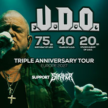 U.D.O. - Triple Anniversary Tour 2027 18.01.2027 LKA-Longhorn