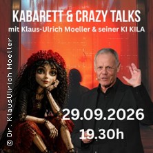 Kann die KI Kabarett? - Mit Klaus-Ulrich Moeller und seiner KILA 29.09.2026 Werkstätten Illenau