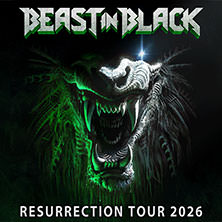 Beast in Black - Resurrection Tour 2026 + Supports: Frozen Crown & Sonata Artica 31.10.2026 Raiffeisen Halle im Gasometer