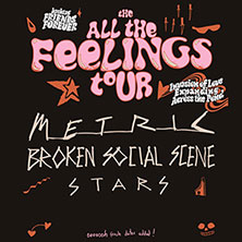 ALL THE FEELINGS TOUR with METRIC, BROKEN SOCIAL SCENE, AND STARS 19.09.2026 Columbiahalle